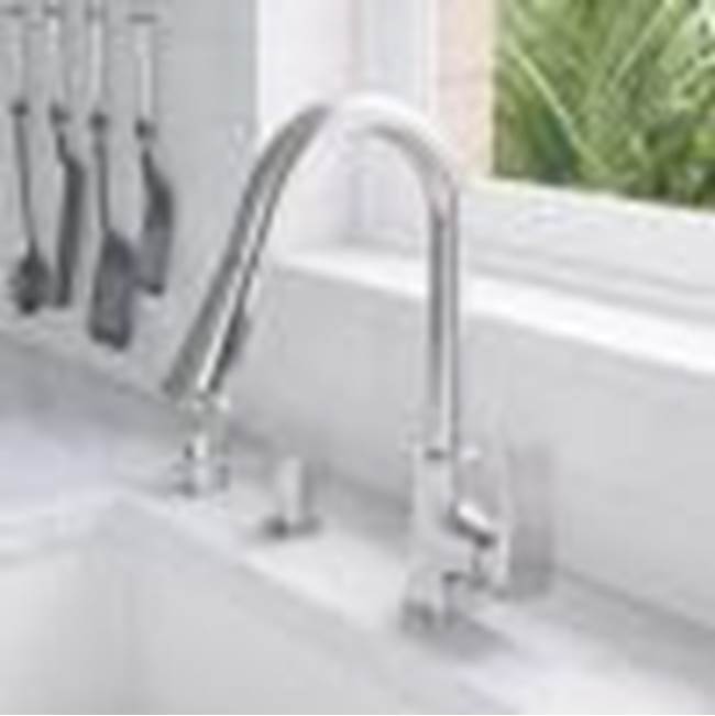 Alfi Trade Deck Mount Kitchen Faucets item ABKF3889-BN