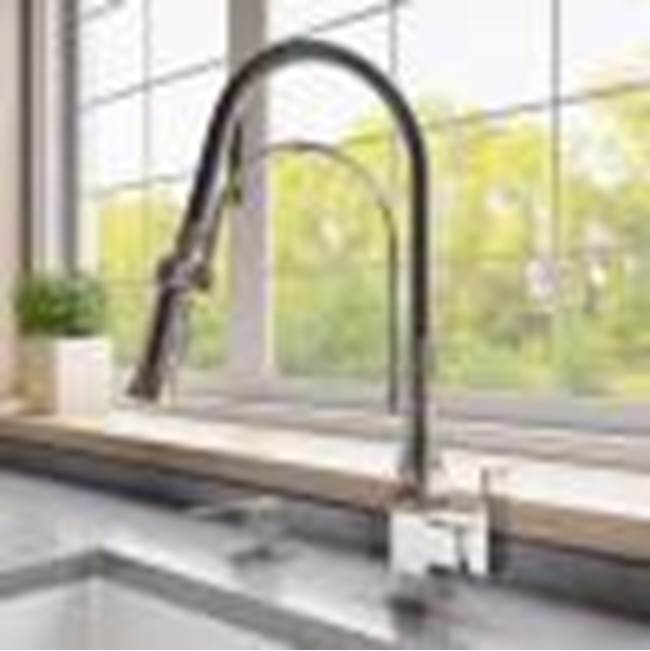 Alfi Trade Deck Mount Kitchen Faucets item ABKF3023-PC