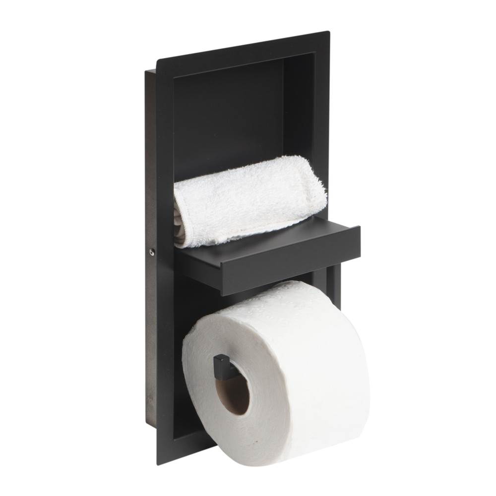 Alfi Trade Toilet Paper Holders Bathroom Accessories item ABTPNC88-BLA