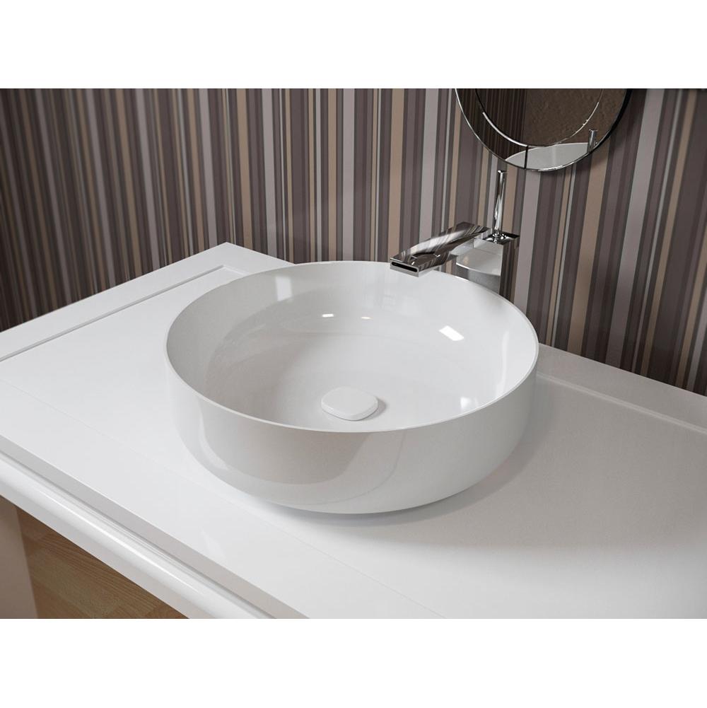 Aquatica Vessel Bathroom Sinks item Metamorfosi-R-Wht