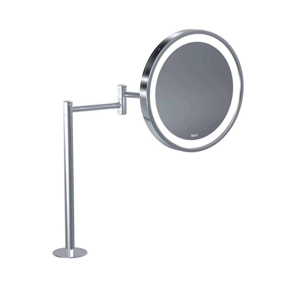Baci Mirrors Magnifying Mirrors Bathroom Accessories item BSRX10-19-PB