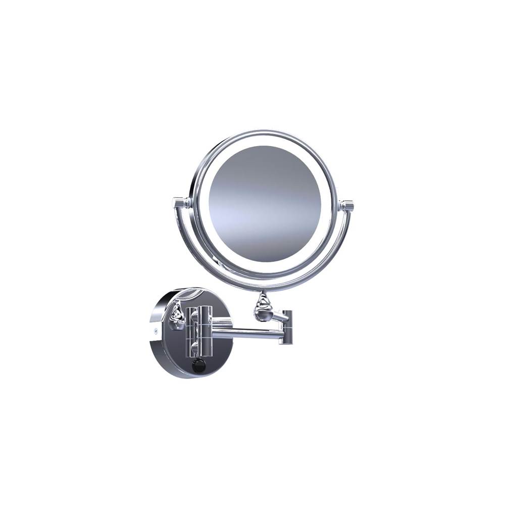 Baci Mirrors Magnifying Mirrors Bathroom Accessories item EH40-SN