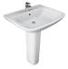 Barclay - 3-1121WH - Complete Pedestal Bathroom Sinks