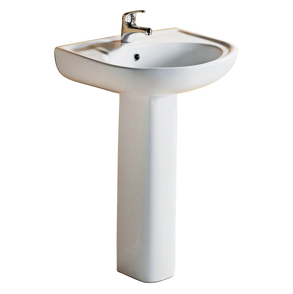 Barclay Complete Pedestal Bathroom Sinks item 3-168WH