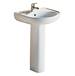 Barclay - 3-168WH - Complete Pedestal Bathroom Sinks