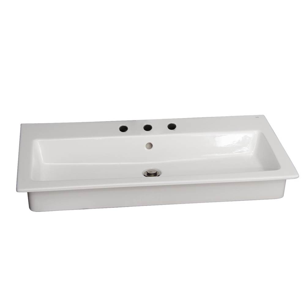 Barclay  Bathroom Sinks item 4-2068WH