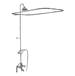 Barclay - 4063-MC-CP - Shower Curtain Rods Shower Accessories