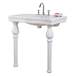 Barclay - 978-WH - Lavatory Console Bathroom Sinks