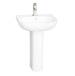 Barclay - 3-2034WH - Complete Pedestal Bathroom Sinks