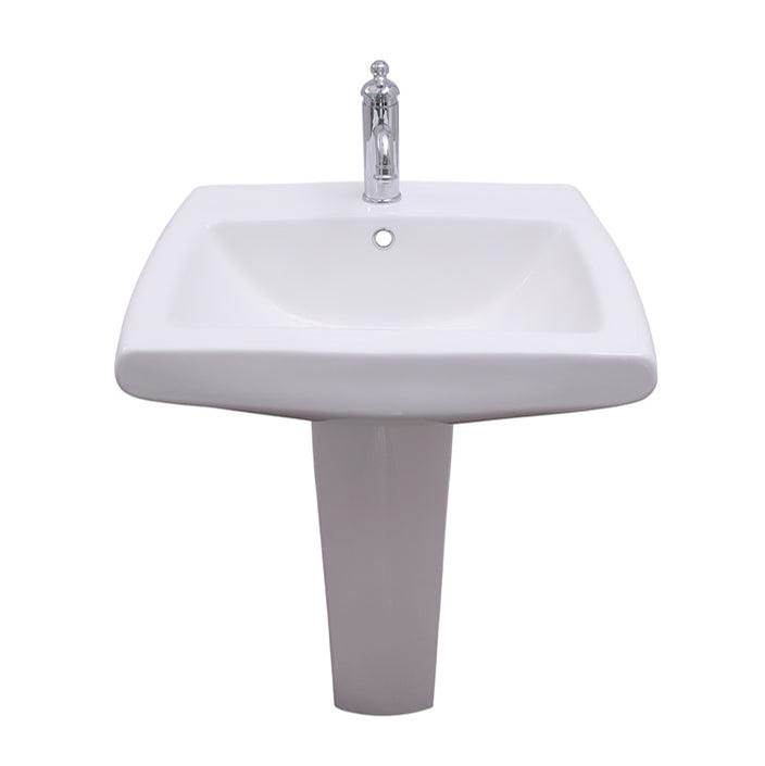 Barclay Complete Pedestal Bathroom Sinks item 3-451WH