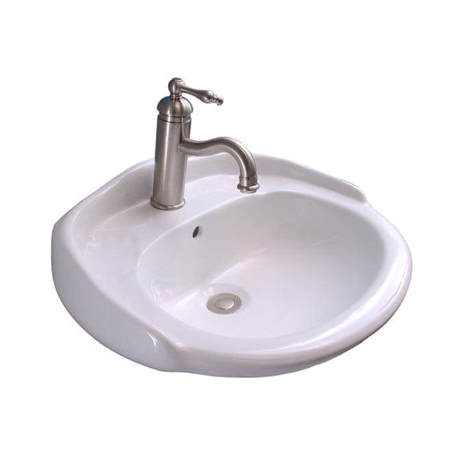 Barclay Wall Mounted Bathroom Sink Faucets item 4-3054WH