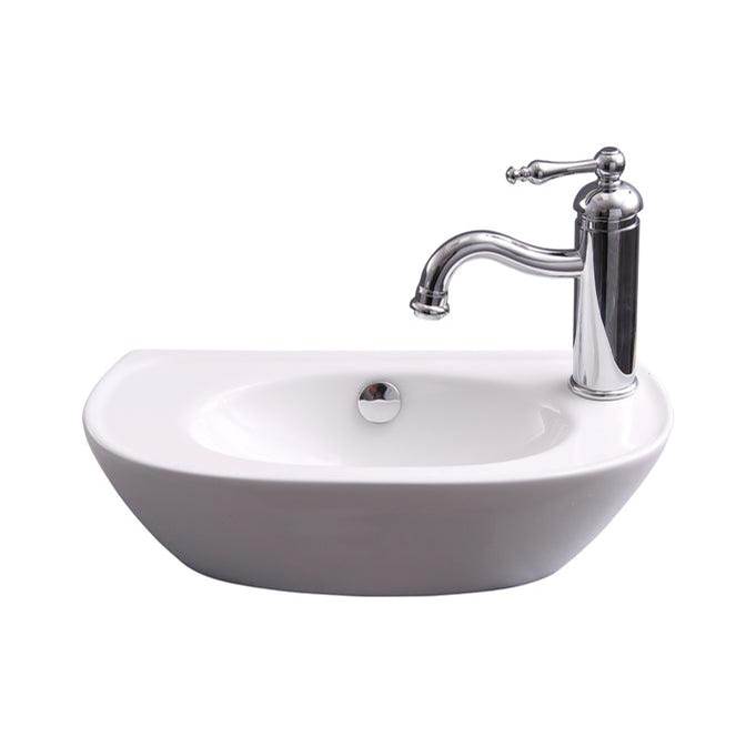 Barclay Wall Mounted Bathroom Sink Faucets item 4-9130WH