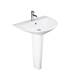 Barclay - 3-1258WH - Complete Pedestal Bathroom Sinks