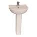 Barclay - 3-534WH - Complete Pedestal Bathroom Sinks