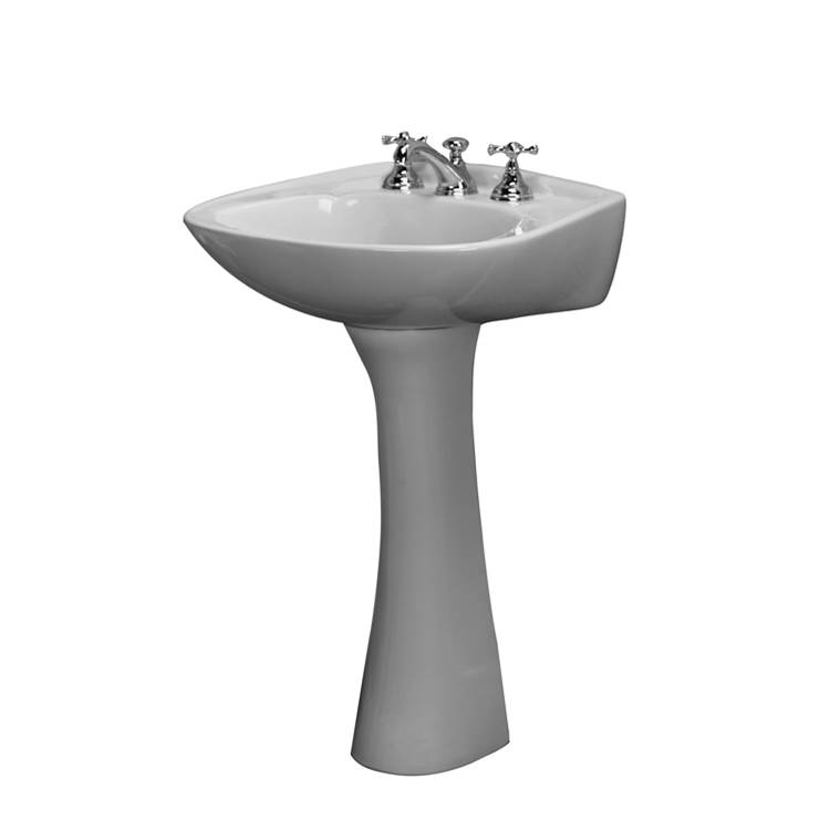 Barclay Complete Pedestal Bathroom Sinks item B/3-318WH
