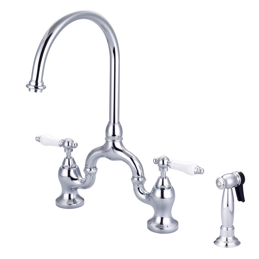 Barclay Bridge Kitchen Faucets item KFB504-PL-CP