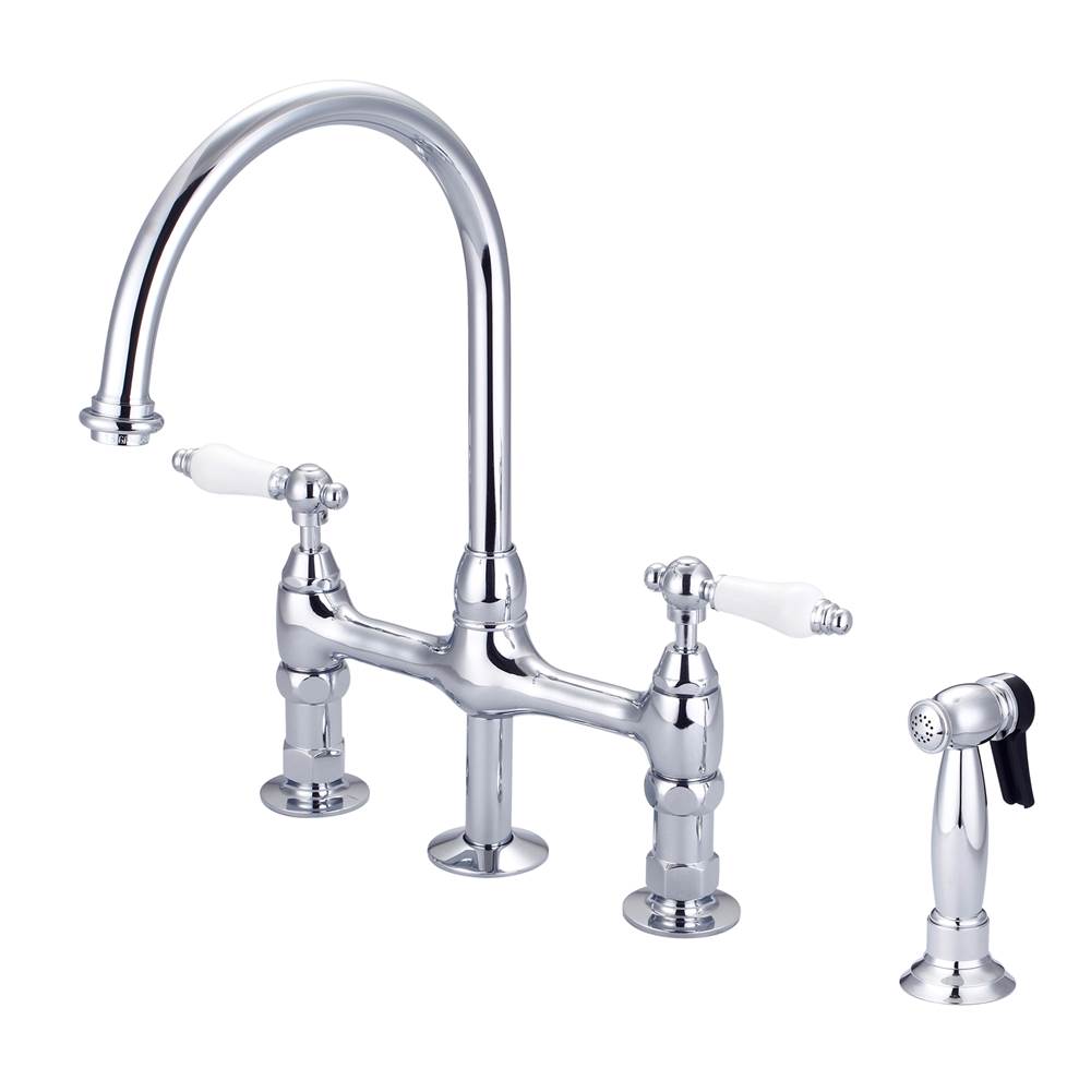 Barclay Bridge Kitchen Faucets item KFB512-PL-CP