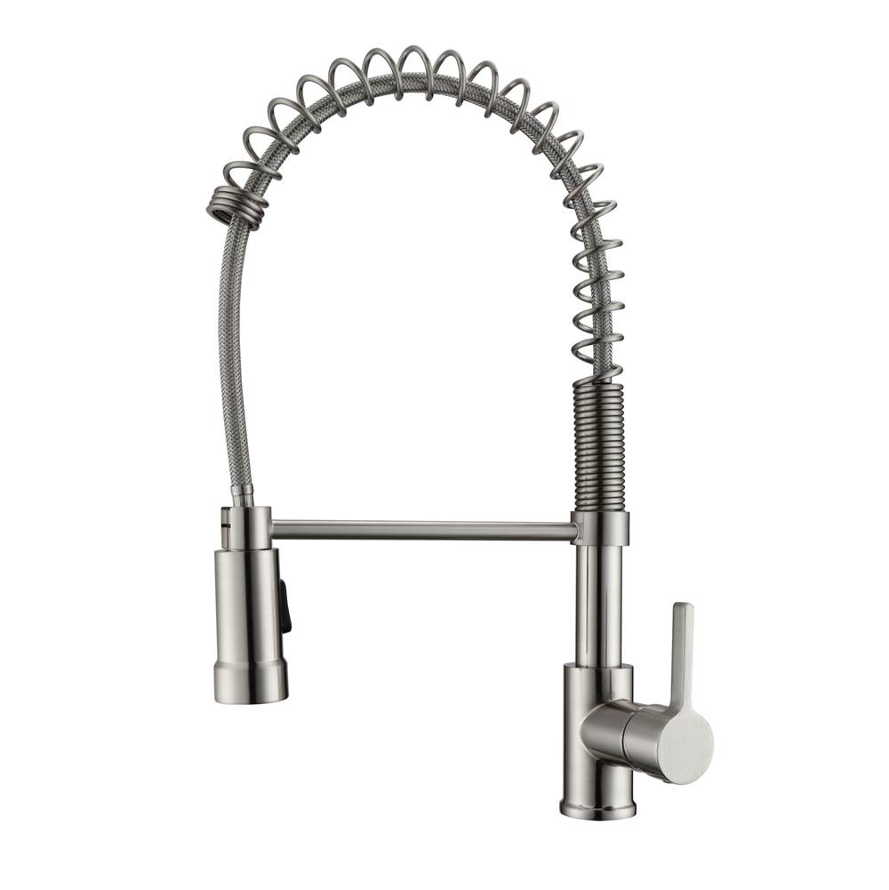 Barclay Single Hole Kitchen Faucets item KFS418-L1-BN