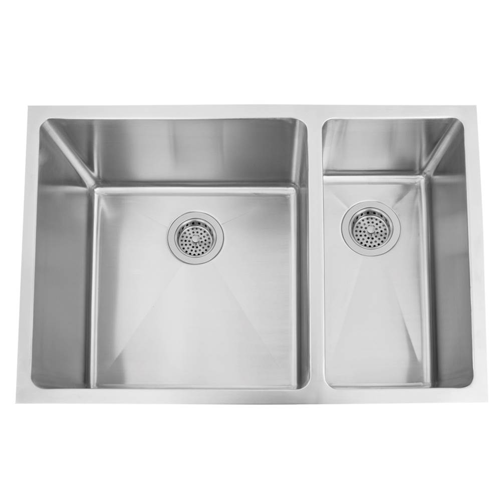 Barclay Undermount Kitchen Sinks item KSSDB2526-SS