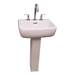 Barclay - 3-934WH - Vessel Only Pedestal Bathroom Sinks