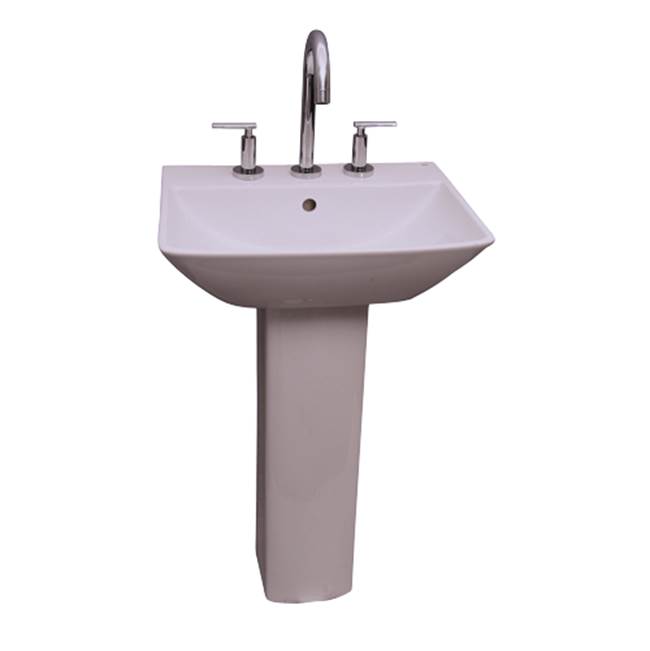 Barclay Complete Pedestal Bathroom Sinks item 3-774WH