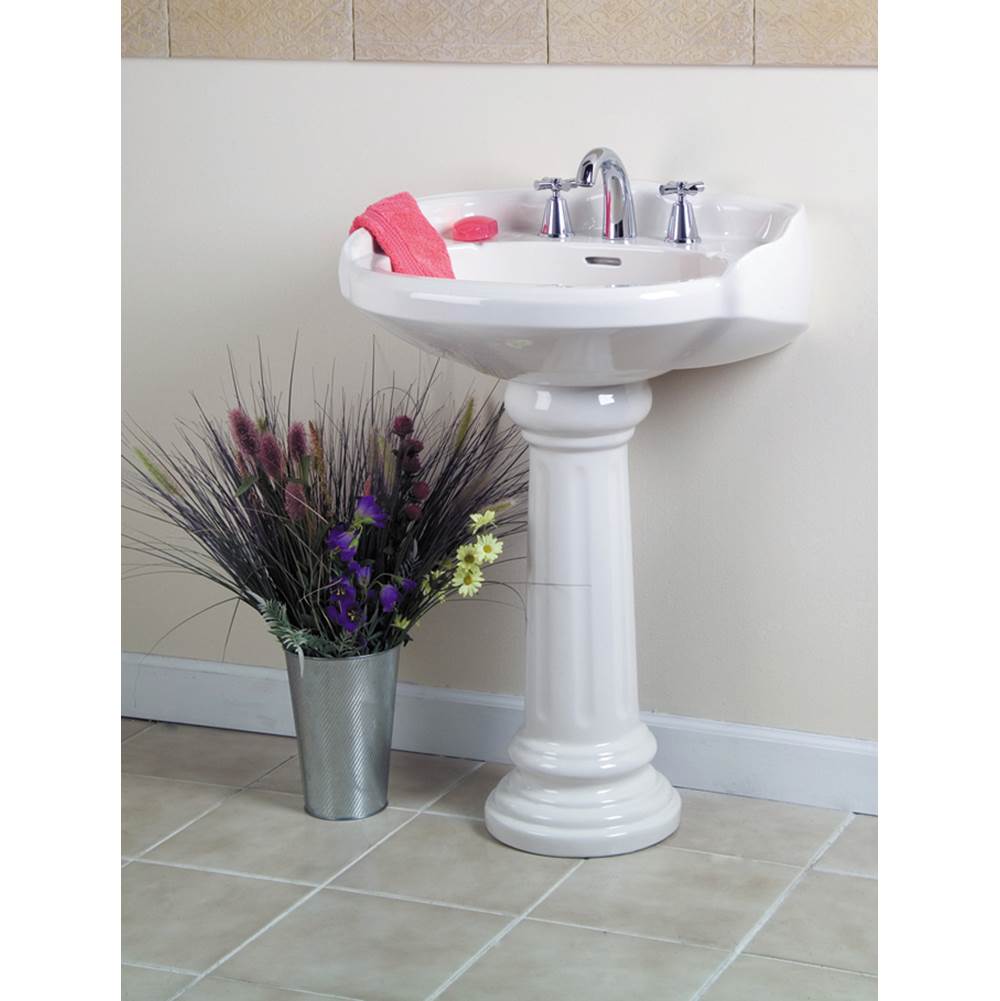 Barclay Complete Pedestal Bathroom Sinks item B/3-754BQ