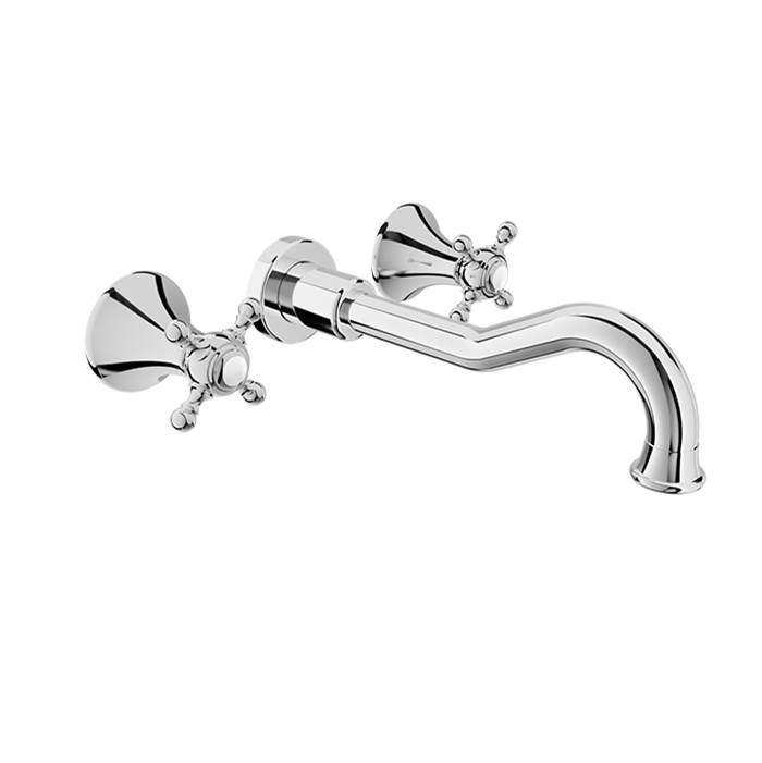 BARiL Wall Mounted Bathroom Sink Faucets item B16-8041-00L-TT-100