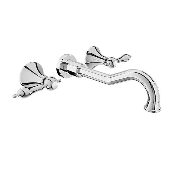 BARiL Wall Mounted Bathroom Sink Faucets item B18-8041-00L-TB-050