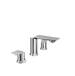 Baril - B46-8009-00L-TT-120 - Centerset Bathroom Sink Faucets