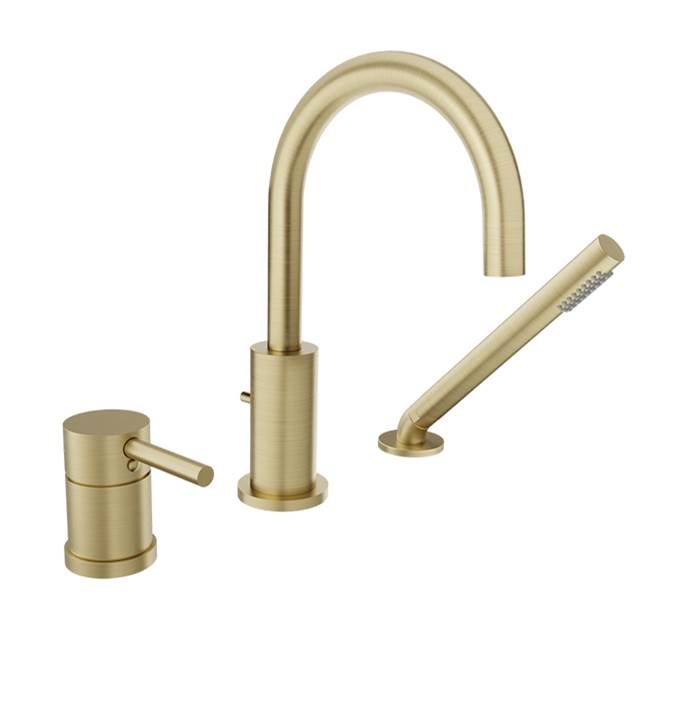 BARiL Deck Mount Roman Tub Faucets With Hand Showers item B66-1369-03-LL