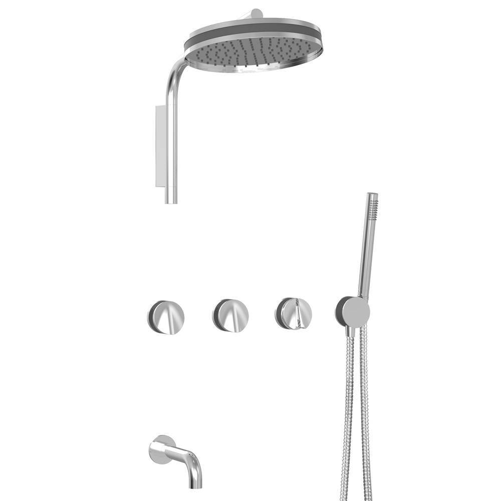 BARiL Thermostatic Valve Trim Shower Faucet Trims item PRR-3303-47-BK