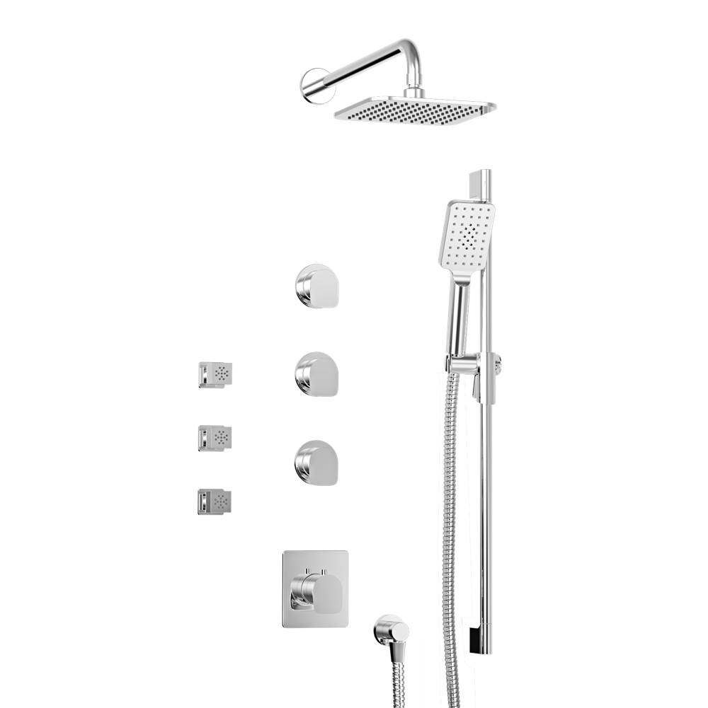 BARiL Thermostatic Valve Trim Shower Faucet Trims item TRO-3950-04-GG