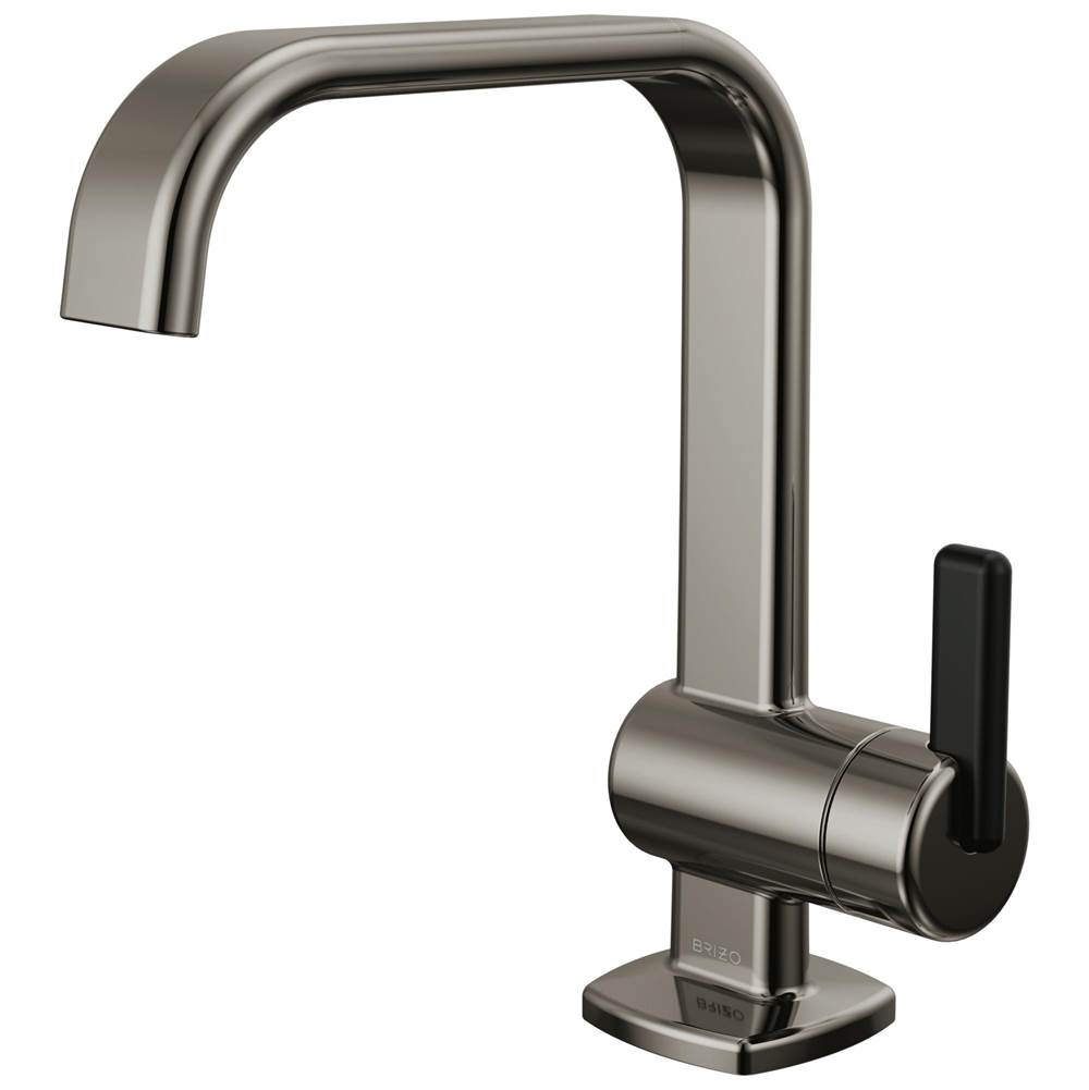 Brizo Single Hole Bathroom Sink Faucets item 65067LF-BNXBL-ECO