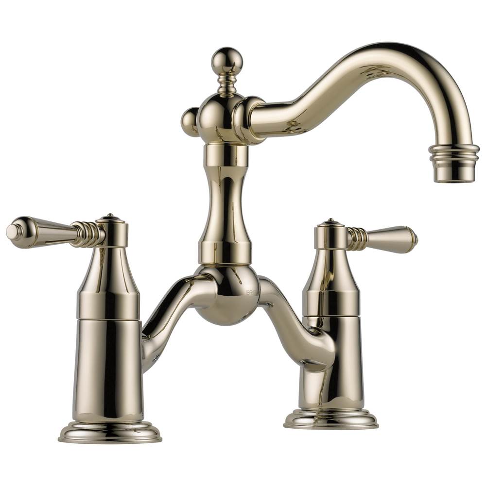Brizo Bridge Bathroom Sink Faucets item 65536LF-PN-ECO