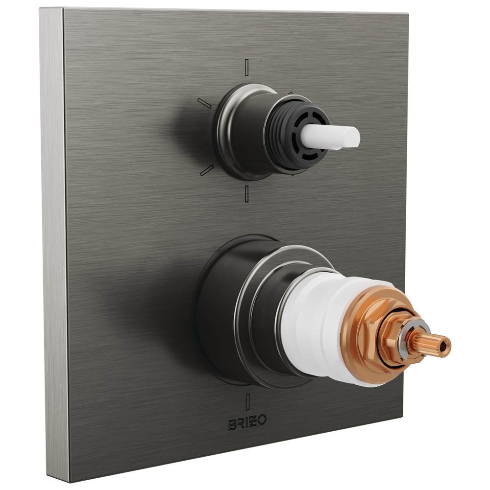Brizo Thermostatic Valve Trims With Integrated Diverter Shower Faucet Trims item T75622-SLLHP