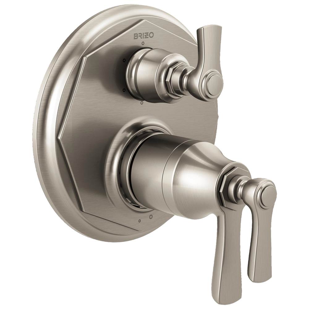 Brizo Thermostatic Valve Trims With Integrated Diverter Shower Faucet Trims item T75661-NK