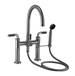 California Faucets - 1008-80WB.18-PC - Deck Mount Tub Fillers