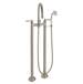 California Faucets - 1303-61.18-MWHT - Floor Mount Tub Fillers