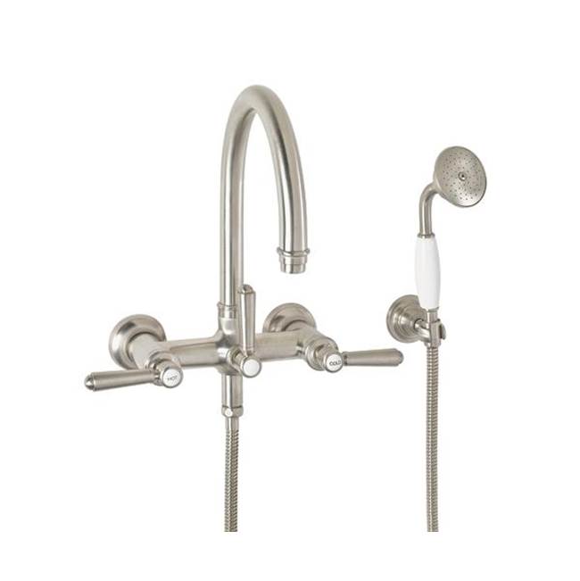 California Faucets Wall Mount Tub Fillers item 1306-48X.18-MBLK