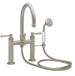 California Faucets - 1308-61.18-SN - Deck Mount Tub Fillers