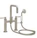 California Faucets - 1408-61.20-MWHT - Deck Mount Tub Fillers