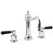 California Faucets - 3302-ADC-MBLK - Widespread Bathroom Sink Faucets