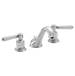 California Faucets - 3502ZBF-ADC-MWHT - Widespread Bathroom Sink Faucets
