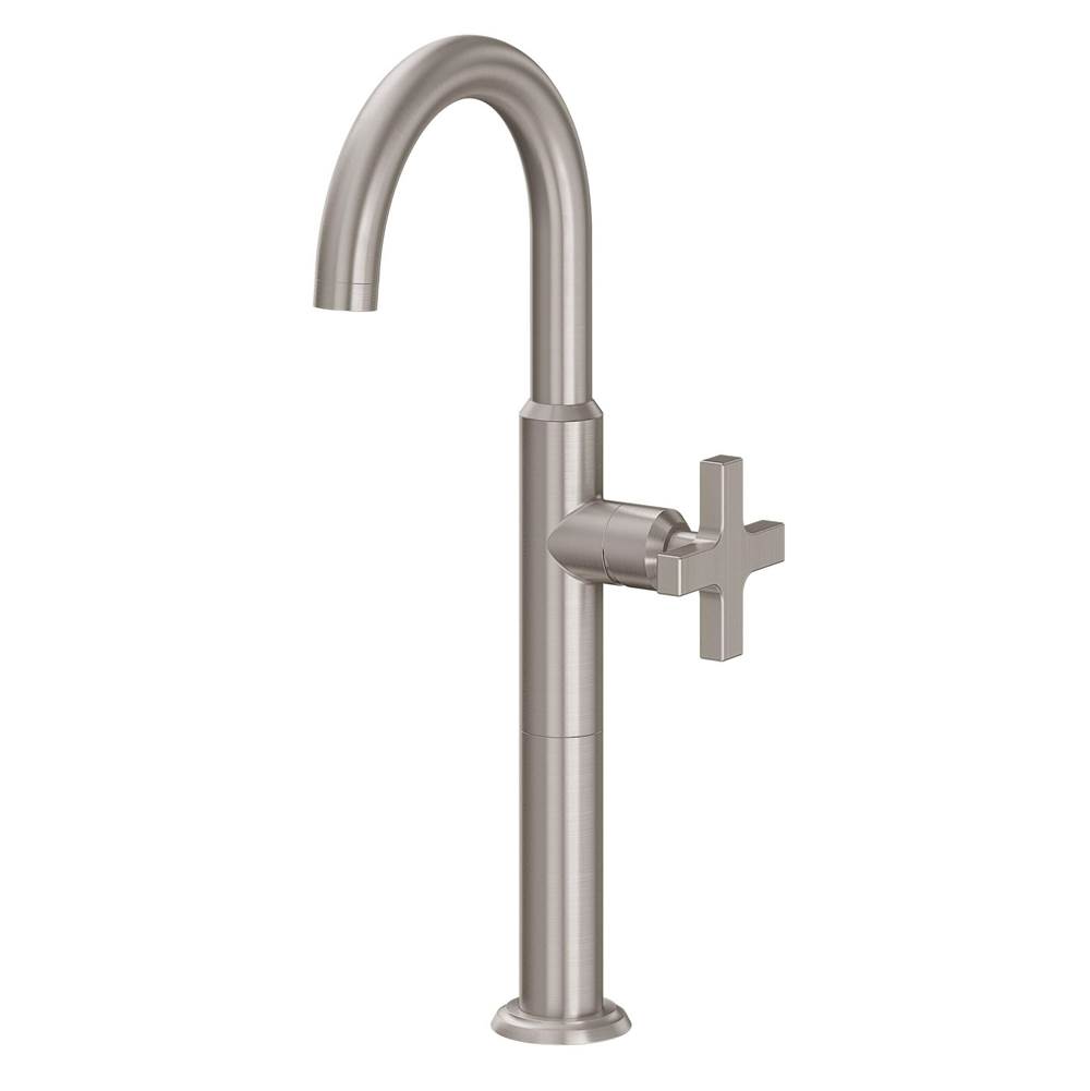California Faucets Single Hole Bathroom Sink Faucets item 4509X-2-USS