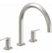 California Faucets - 5308-MWHT - Deck Mount Tub Fillers