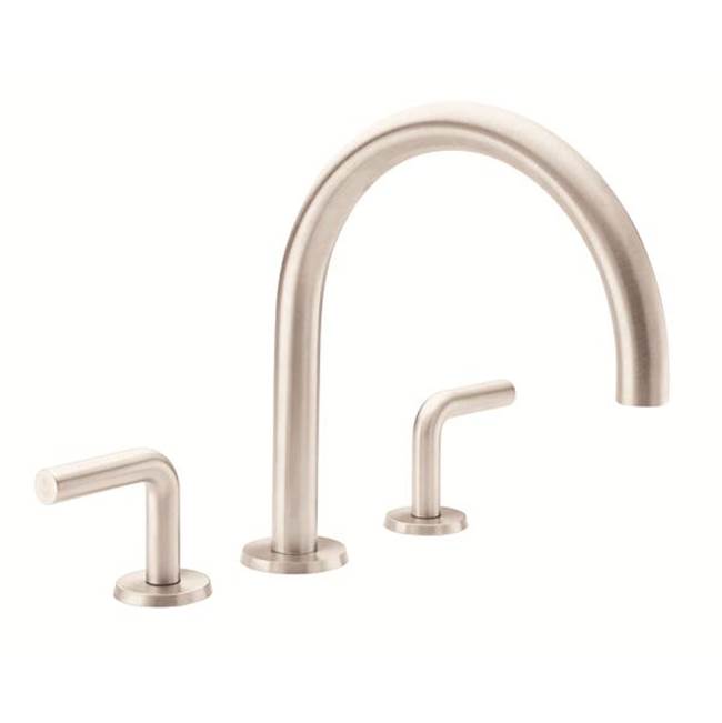 California Faucets  Roman Tub Faucets With Hand Showers item 7508-WHT