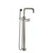 California Faucets - 8511W.20-MBLK - Floor Mount Tub Fillers