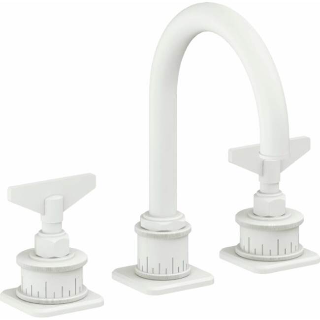 California Faucets Widespread Bathroom Sink Faucets item 8602BZB-MWHT