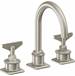 California Faucets - 8602BZBF-USS - Widespread Bathroom Sink Faucets
