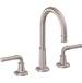 California Faucets - C102-MWHT - Widespread Bathroom Sink Faucets